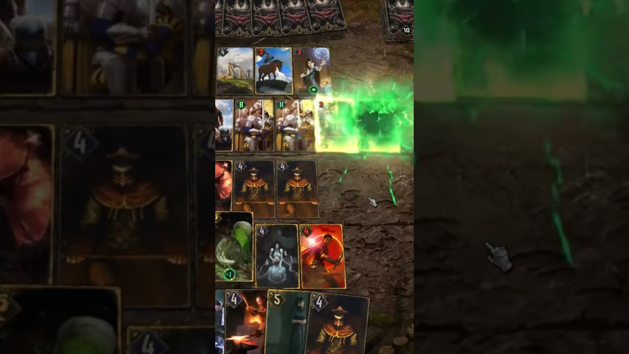 Tainted Ale and Heaymaey Protector Broke The Game #gaming #trending #game #gwent