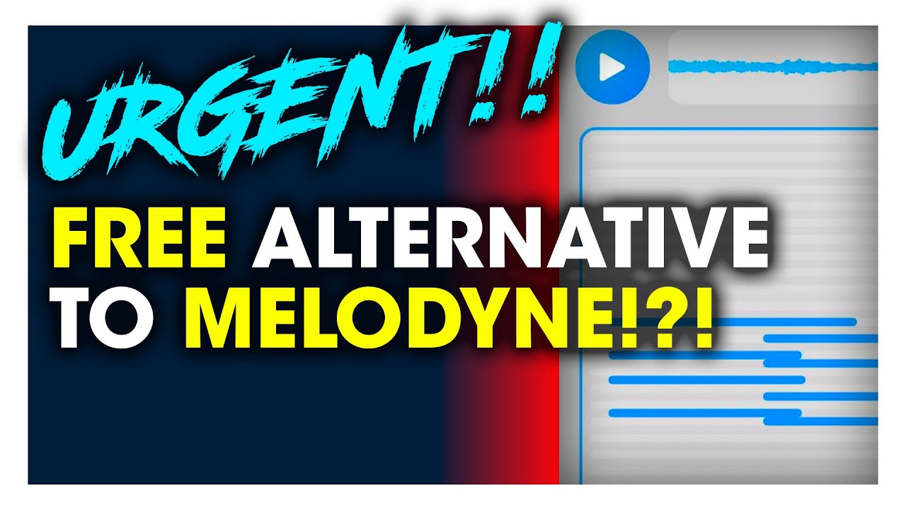 URGENT! Samplab: Free Melodyne Alternative??