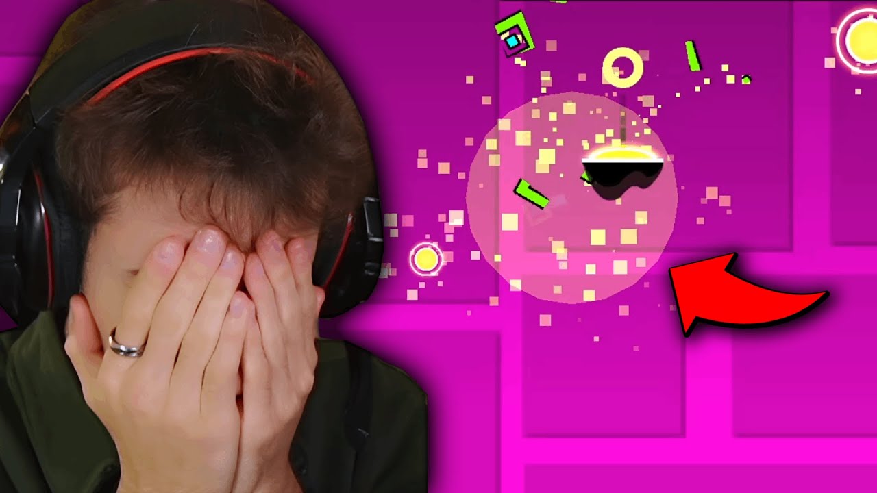 Odio questo livello di Geometry Dash...
