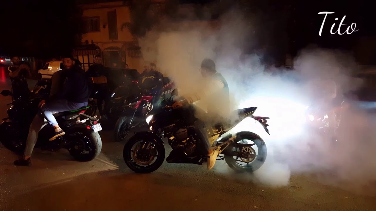 Cortège à Tlemcen avec grande cylindrée