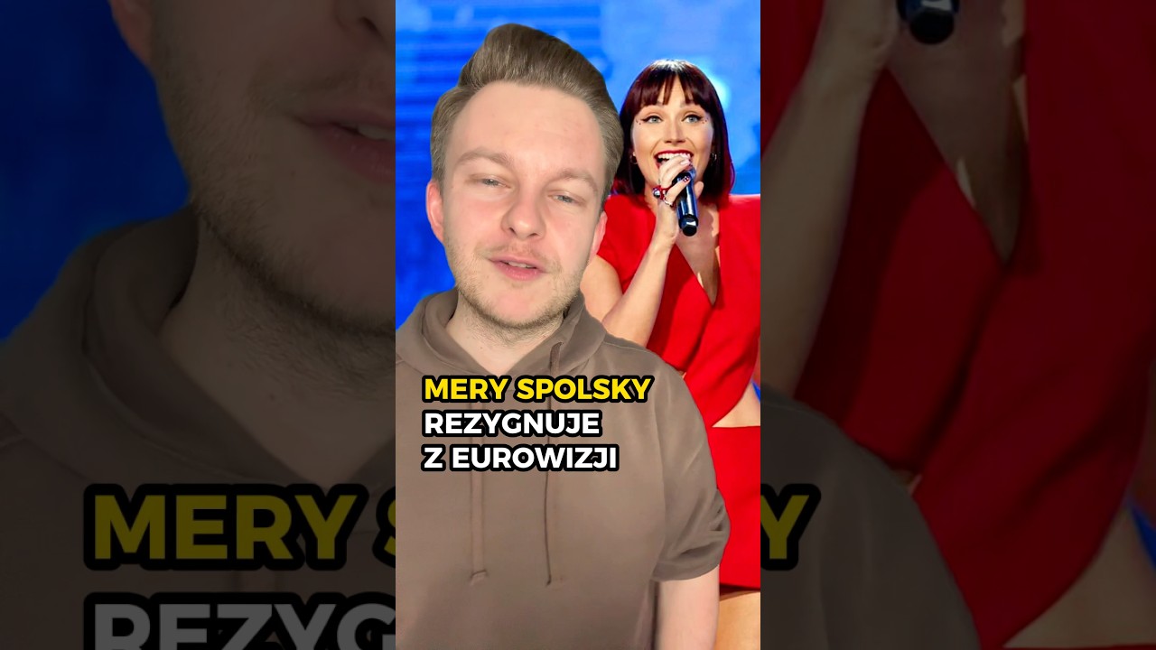MERY SPOLSKY NIE POJEDZIE Z POLSKI NA EUROWIZJĘ 🚨 | #eurowizja #eurovision2026 #shorts