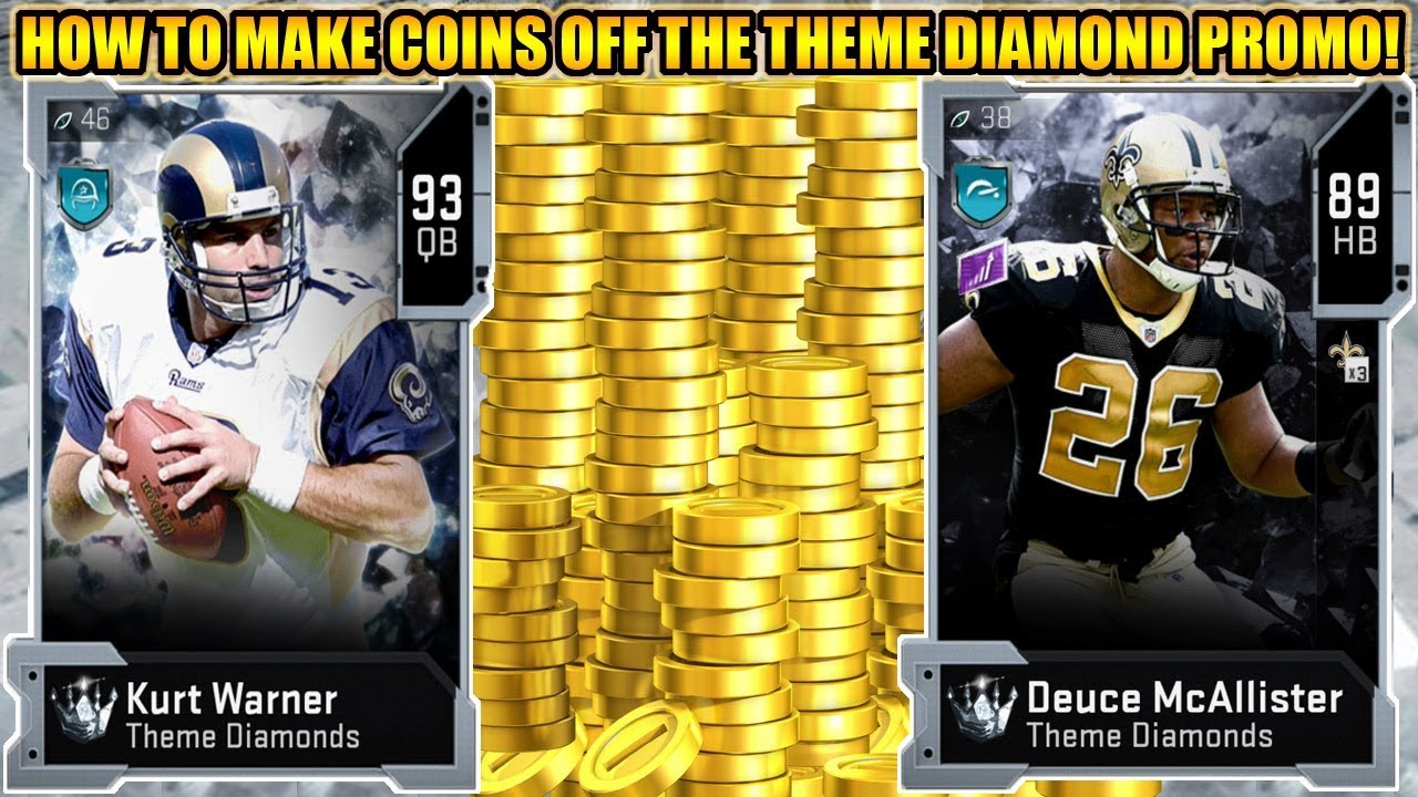 HOW TO MAKE COINS FROM THE THEME DIAMOND PROMO! | MADDEN 20 ULTIMATE TEAM