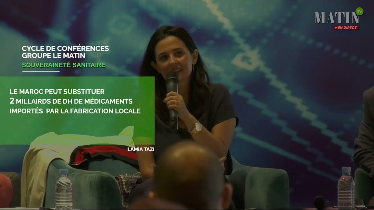 Lamia Tazi : Le Maroc peut substituer 2 MMDH de médicaments importés par la fabrication locale