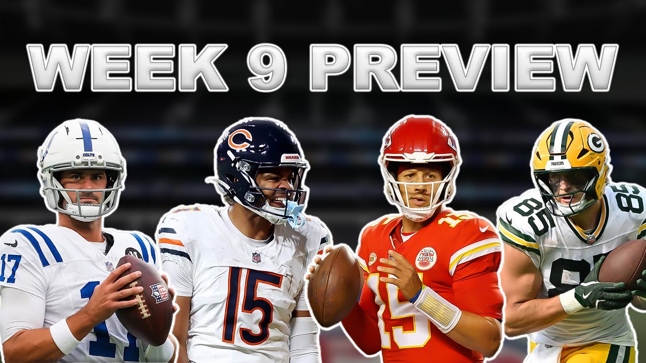 Обзоры игр НФЛ 9-й недели (подробный анализ футбольной статистики)