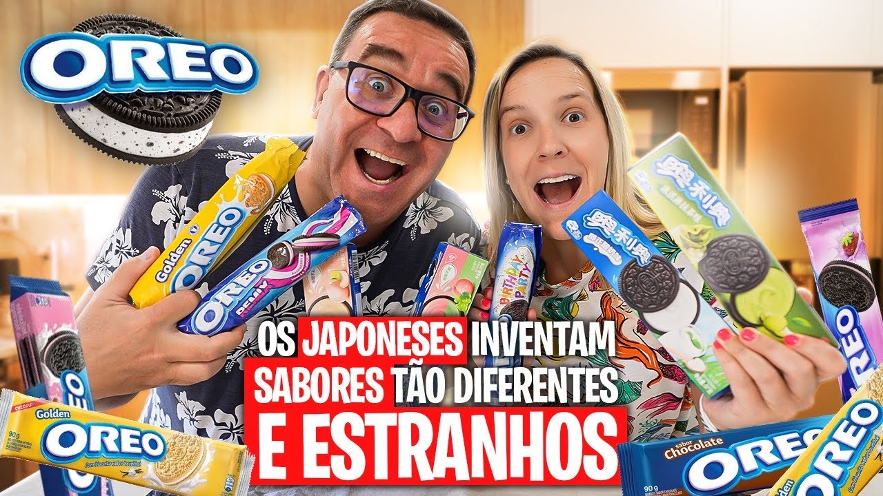 10 SABORES DE BOLACHAS OREO - 4 OREO DO JAPÃO