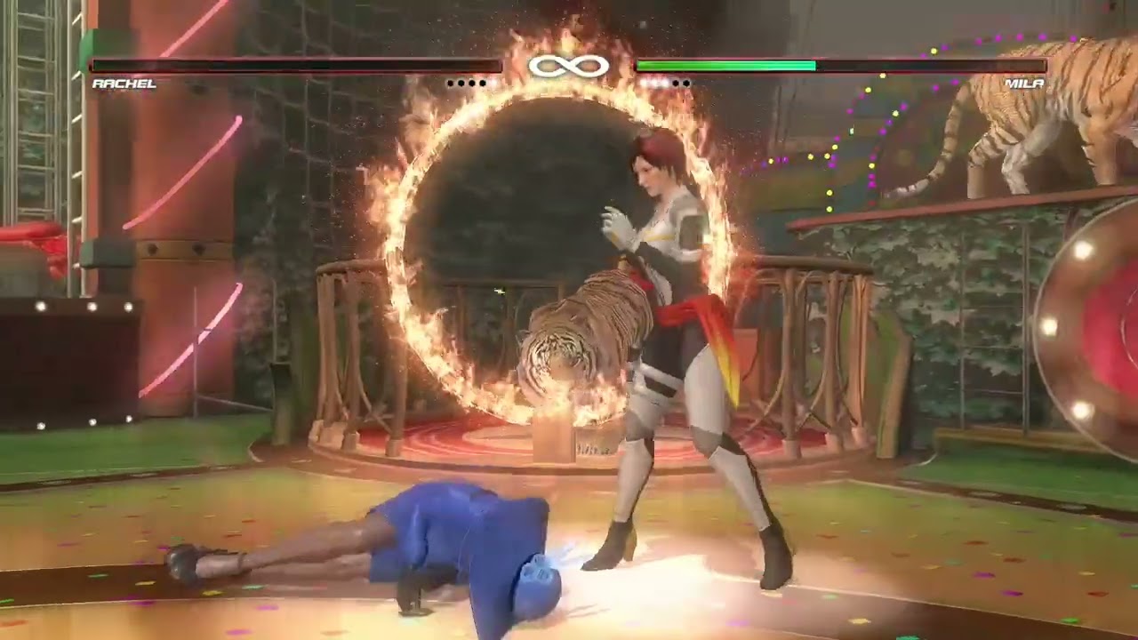 DEAD OR ALIVE 5 Last Round Rachel vs Mila