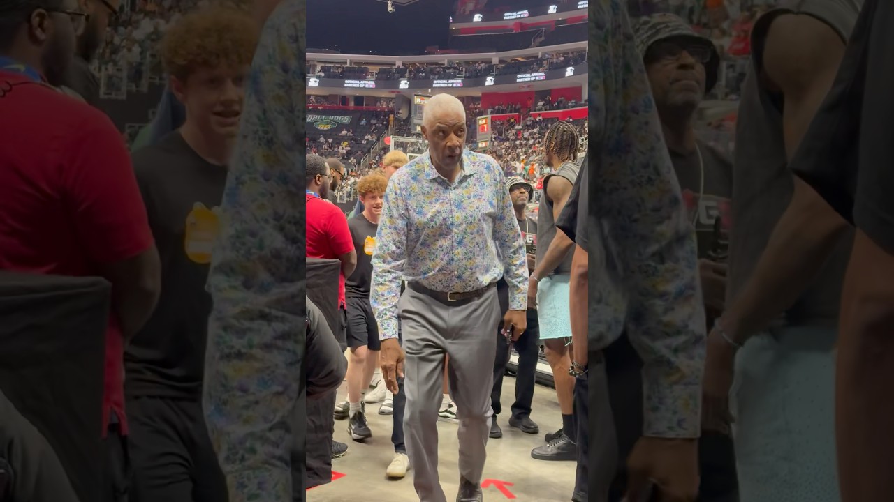 A legendary moment with Dr. J
