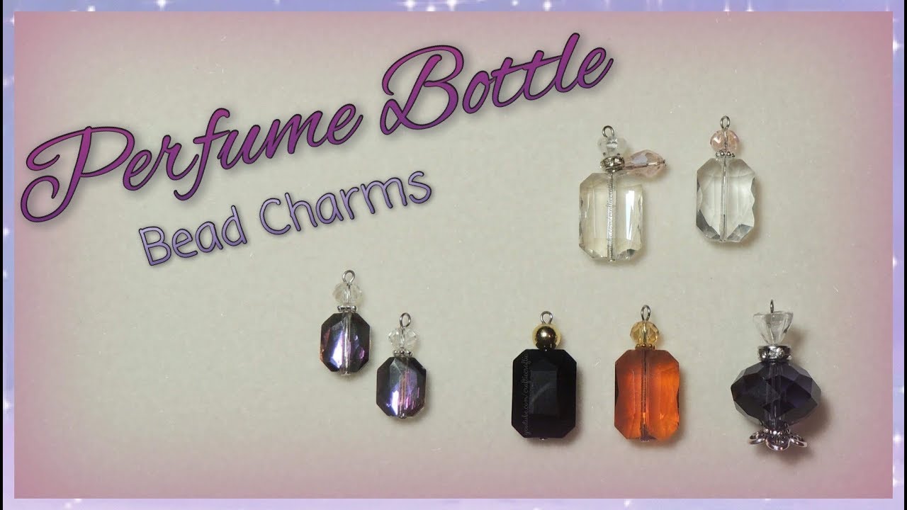 Perfume Bottle Bead Charms