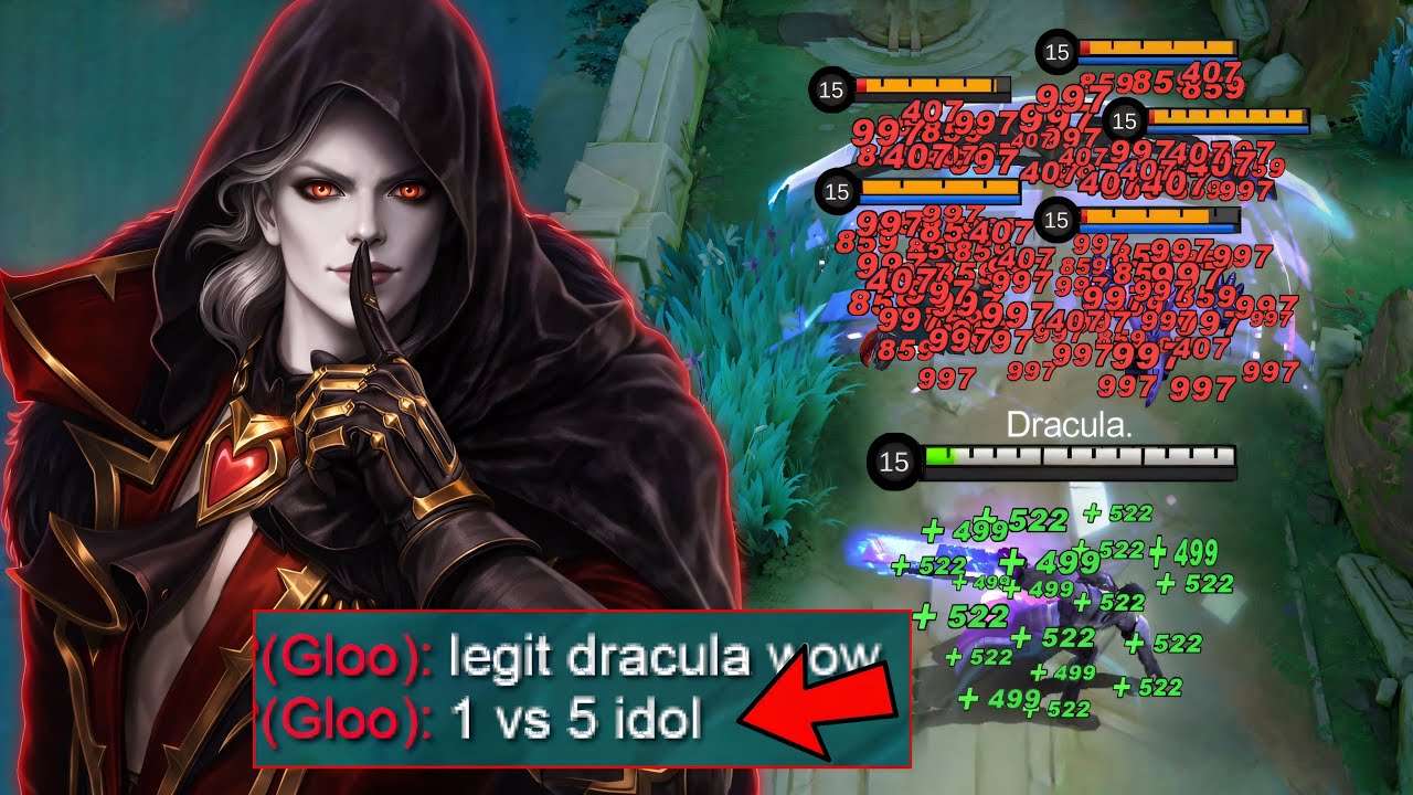 START ABUSING ALUCARD MAX LIFESTEAL BUILD AND EMBLEM 2025!! (1 vs 5 totally insane!!)