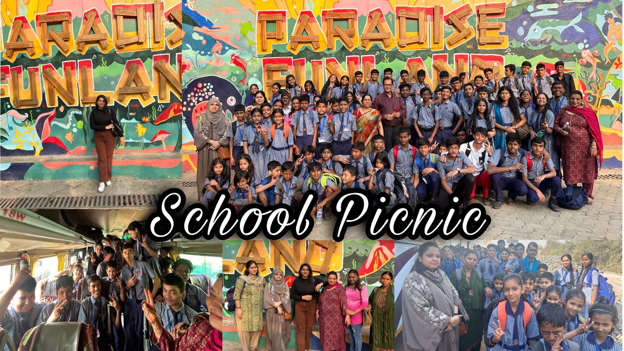 School Picnic Vlog/ Paradise Waterpark😍 #vlog
