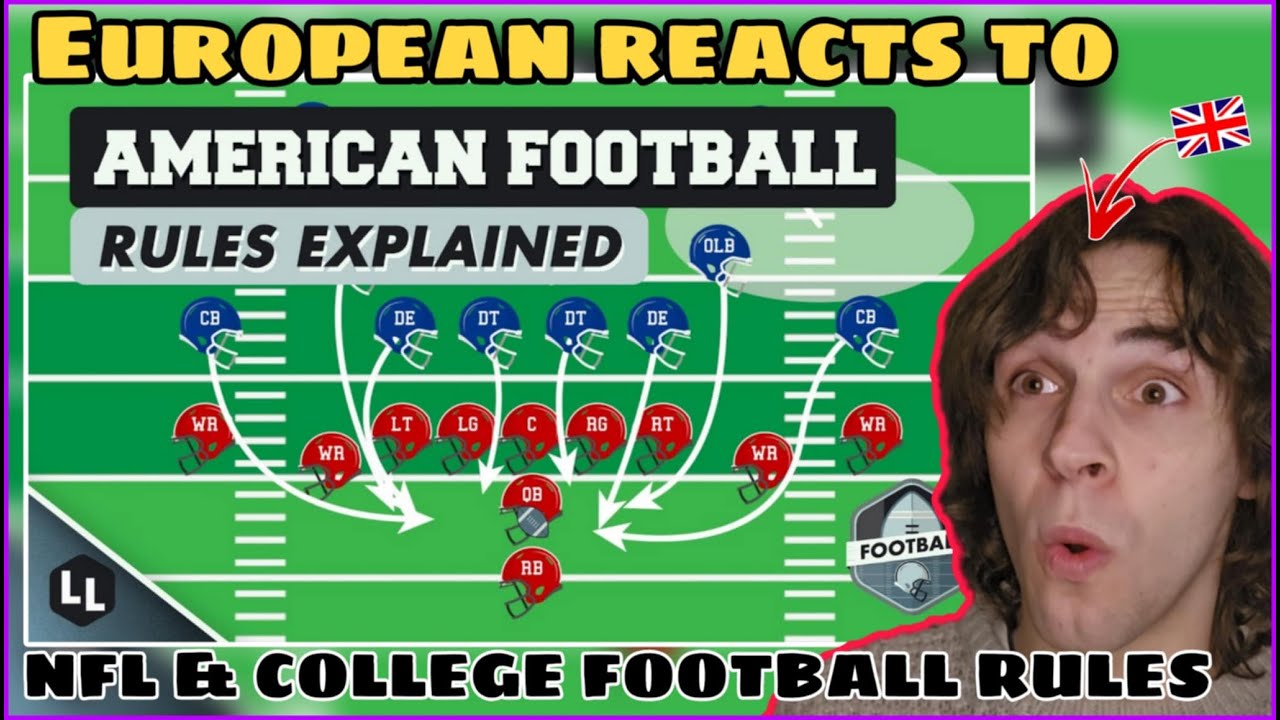EUROPEAN Reacts to 'RULES of the NFL' || (Sports 101's: Guide to American Football) Blind Reaction