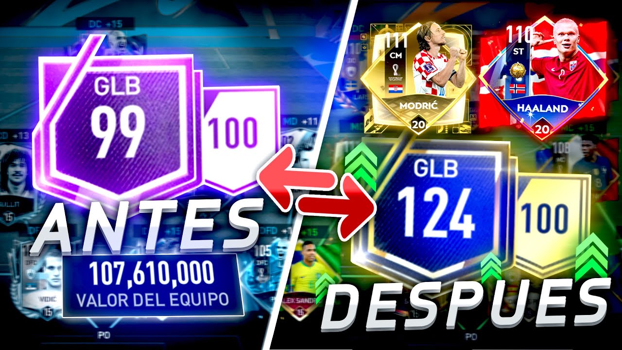 😨 SUBI EL GRL DE UN SUSCRIPTOR EN FIFA 22 MOBILE !!! EQUIPO EPICO !!! 🤑