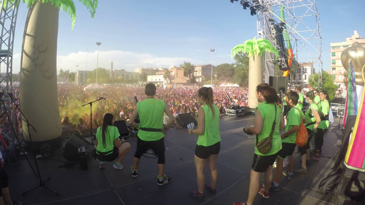 Tronats del Tabal en el Holly Dolly de Festa Major Rubí 2016