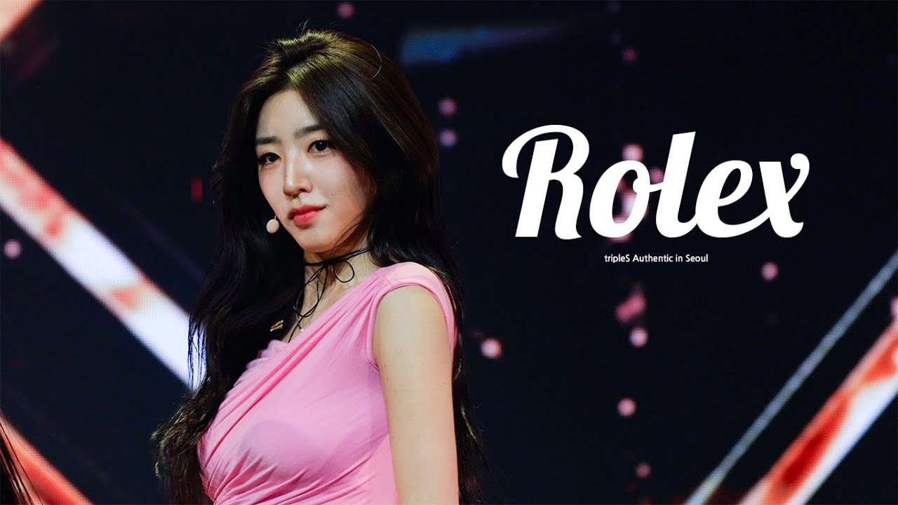 [4K] 240203 'Rolex' 트리플에스 러블루션 박소현 직캠ㅣtripleS Authentic in Seoul
