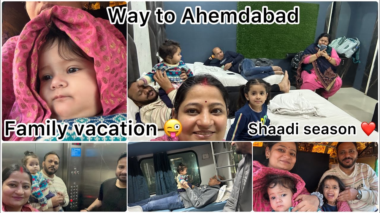 Way to Ahemdabad | Shaadi season | Family time | Daily vlog #viral #trending #viralvideo #fyp 