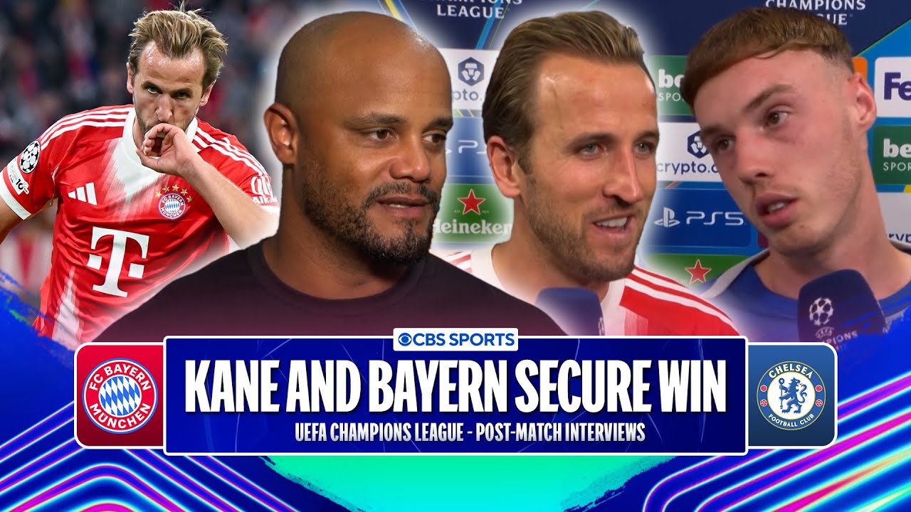 Harry Kane & Vincent Kompany REACT to Bayern WIN ⭐ | 