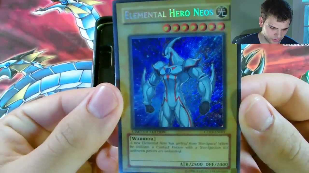 Best Yugioh 2006 Elemental Hero Neos Tin Opening Ever!