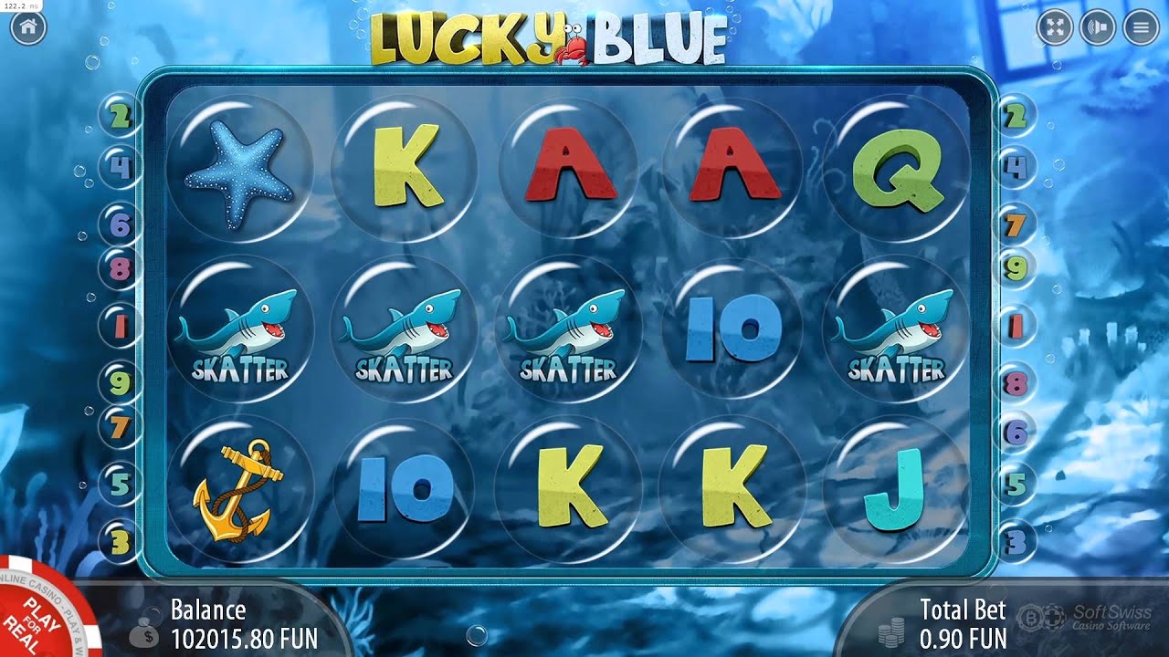 Lucky Blue online casino game by SoftSwiss Casino Software