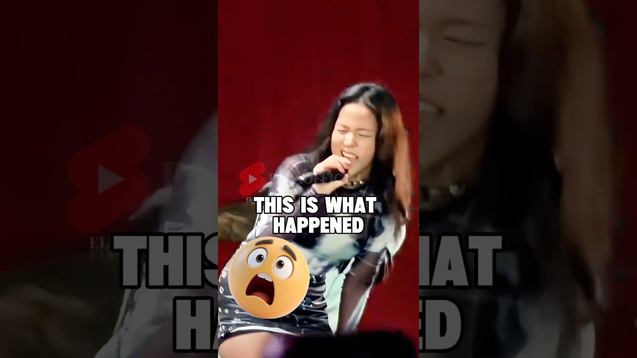 JISOO&rsquo;s LIVE VOCAL, IN-EAR ISSUES HIGH NOTES! 🥲 #jisoo #kimjisoo #jisookim