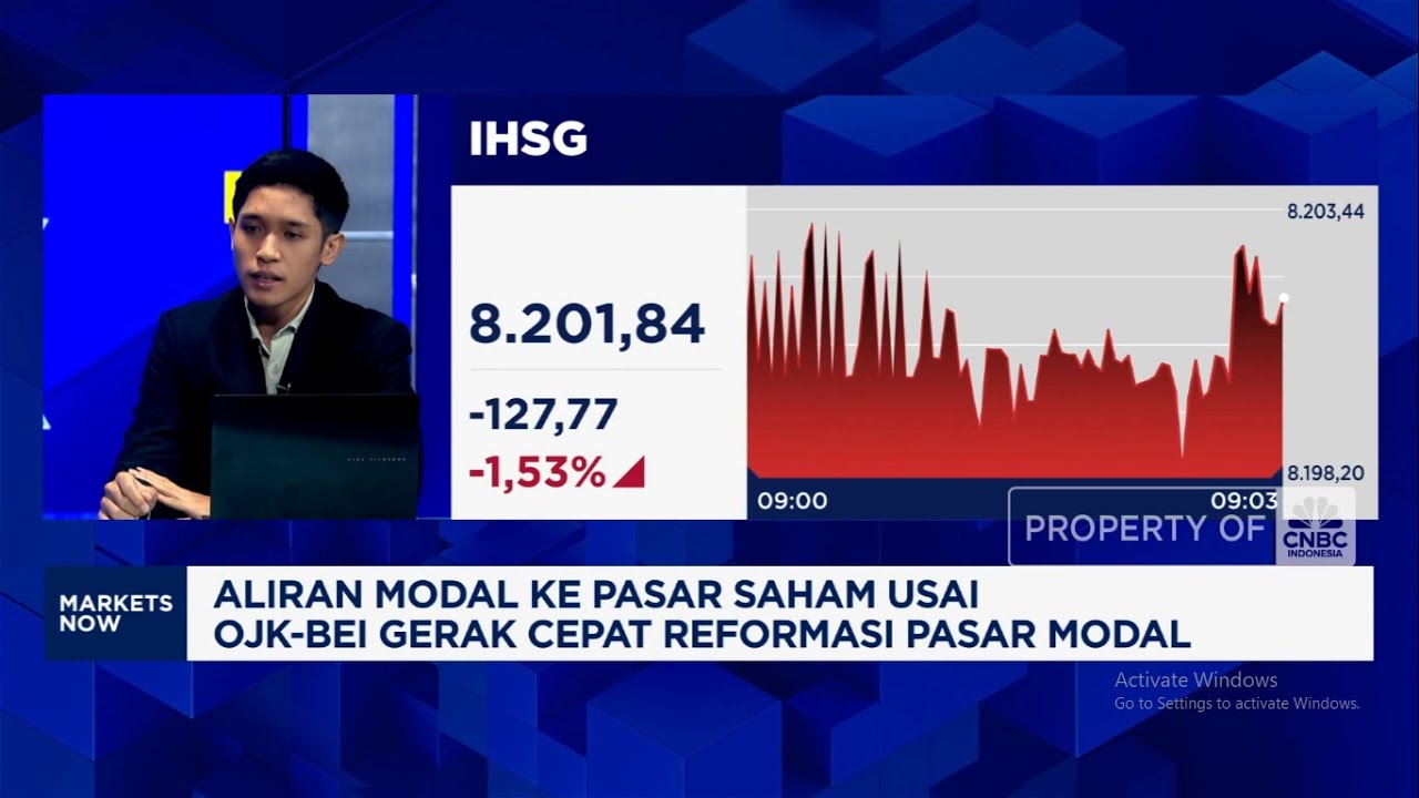 Bos OJK & BEI Ramai-ramai Mundur, IHSG Dibuka di Zona Merah