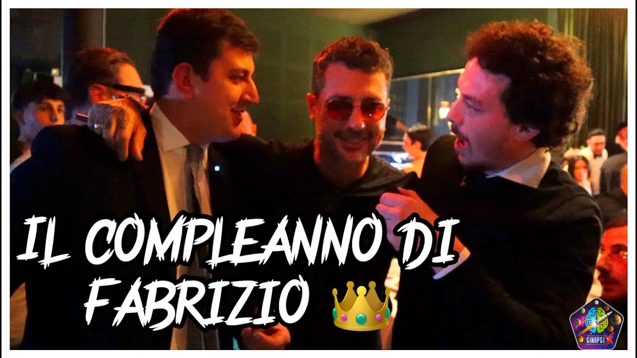 Cosa è SUCCESSO al Compleanno di Fabrizio Corona? +50 anni! _ VIDEO UFFICIALE 2024 _ #sinapsix