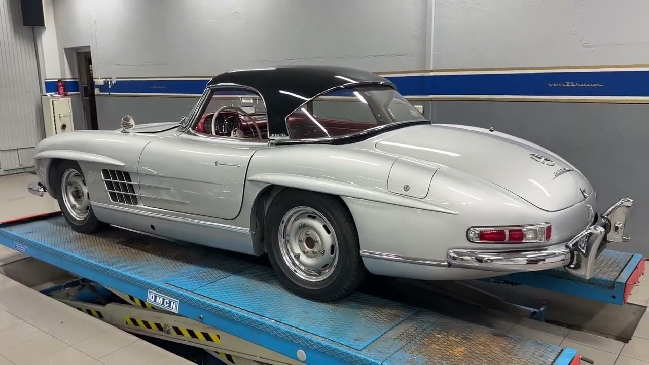 Restoration project 300SL Roadster, 1958