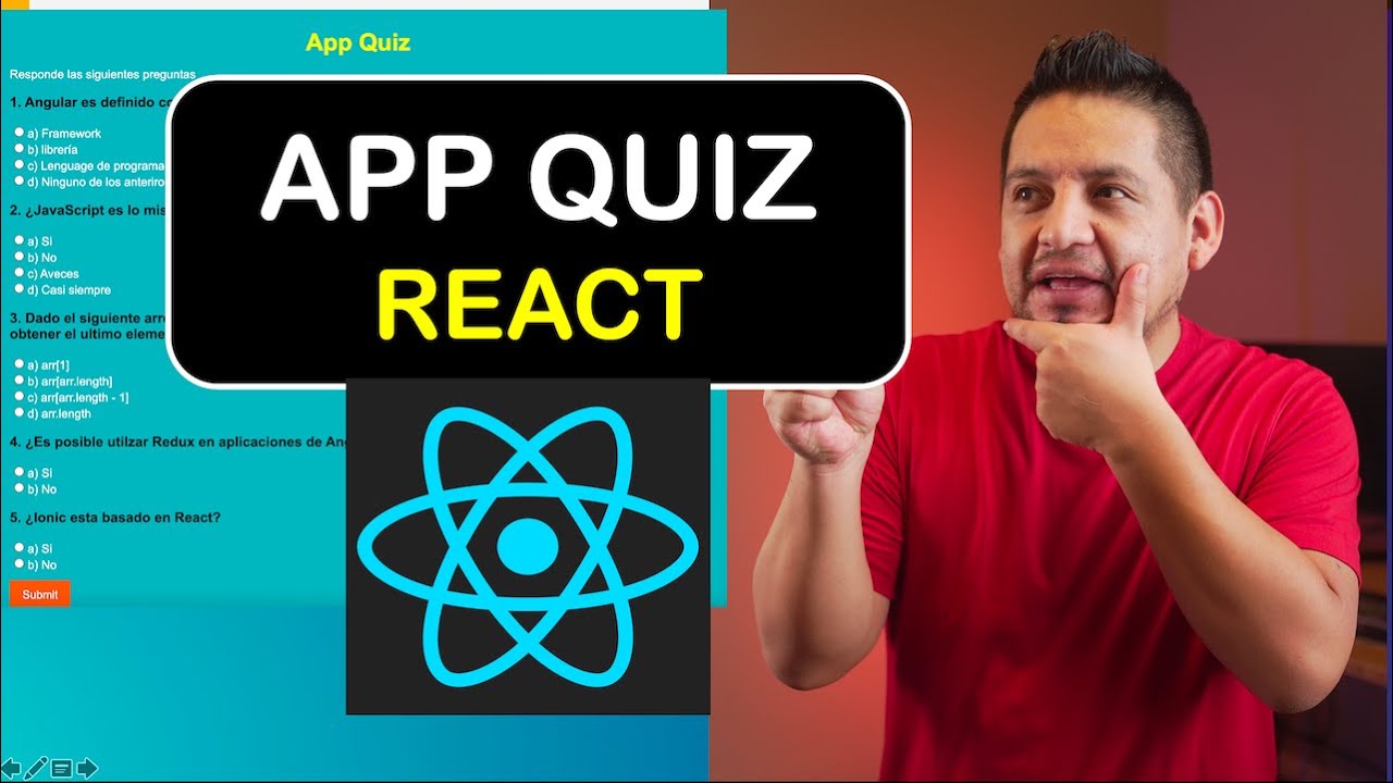Crear una app de quiz/examen con React