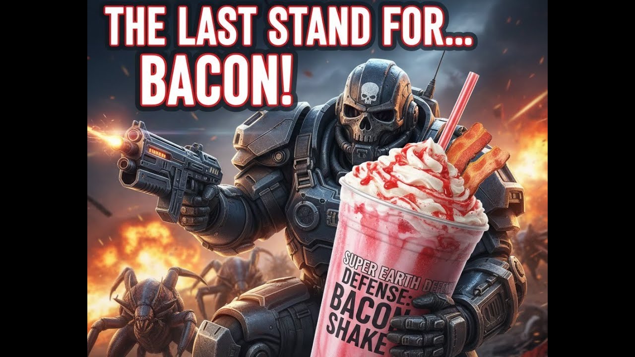 Defend the bacon shake - HELLDIVERS 2