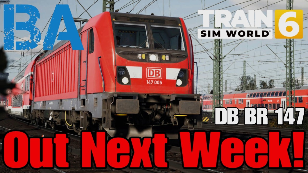 Поезд DB BR 147 выйдет на следующей неделе! - Новости - Train Sim World 6