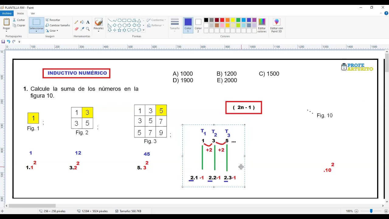 INDUCTIVO NUMÉRICO | Profe Arturito