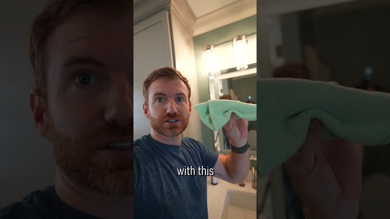 Fix Foggy Bathroom Mirror for FREE Life Hack