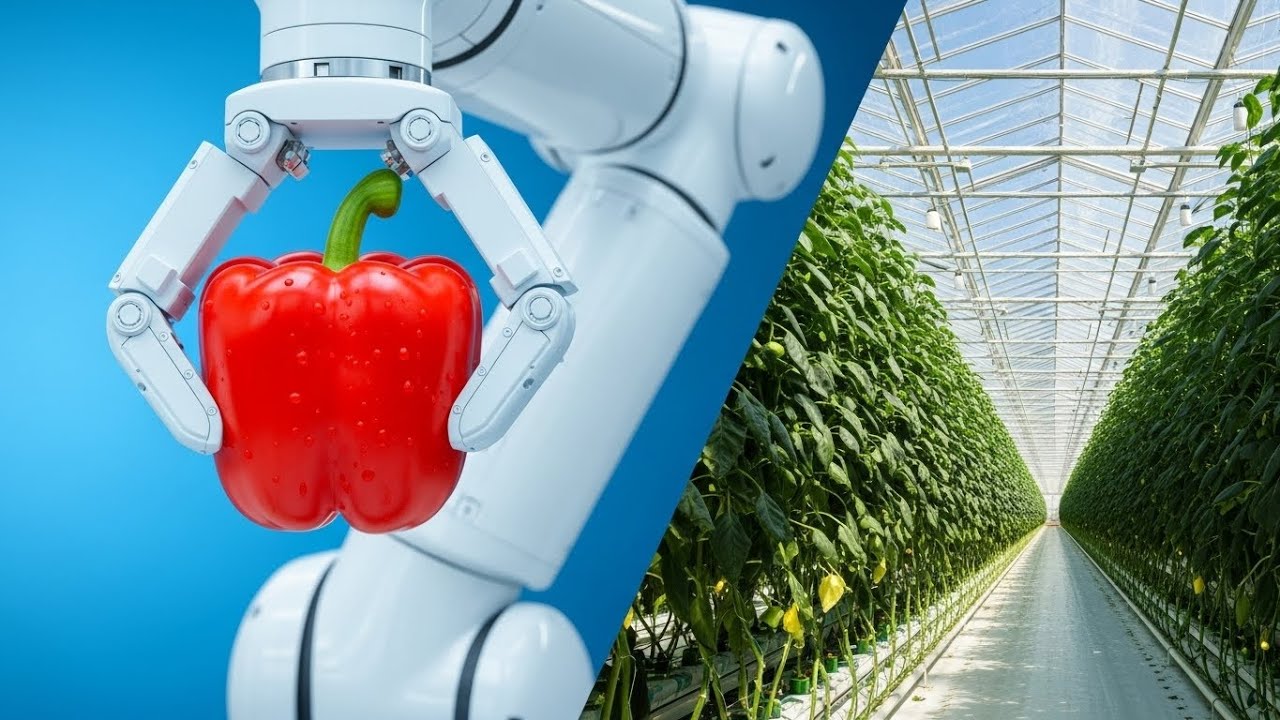Incredible Modern Greenhouse Bell Pepper Farming – The Future of Agriculture Technology