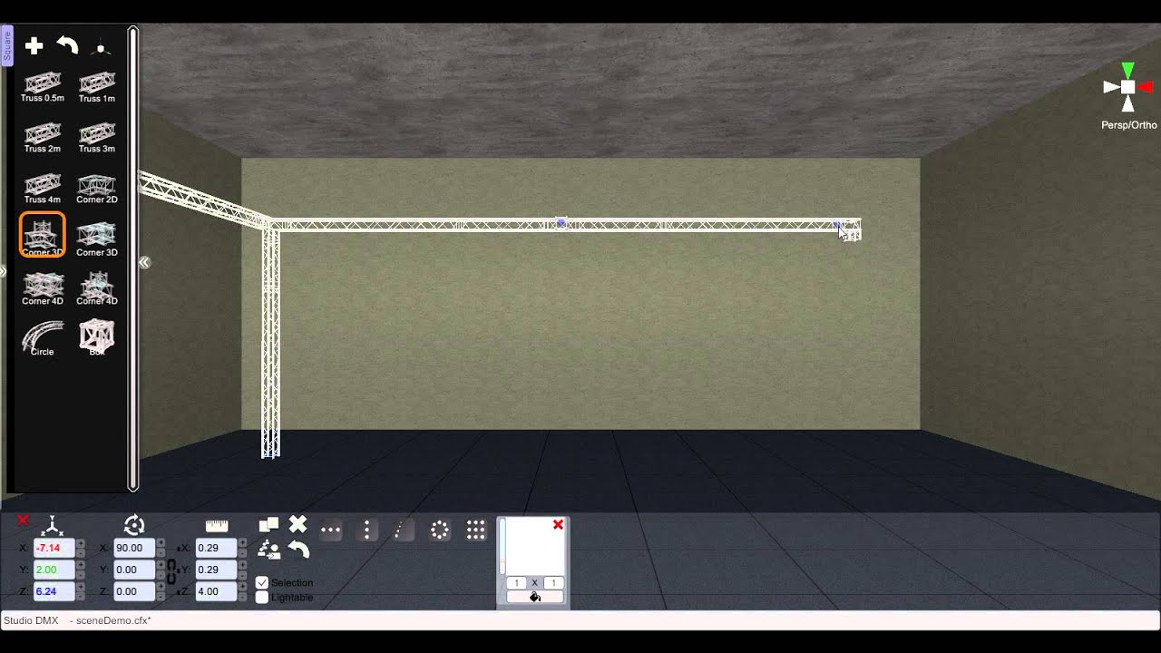 Studio DMX Quick Truss construction Demo