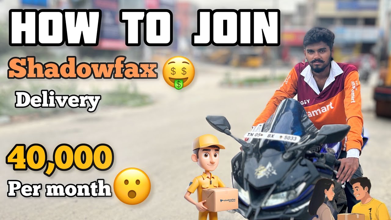 How to join shadowfax🥰in tamil | earn up to ₹40,000 per month | shadowfax delivery🥵| SUPER SUN