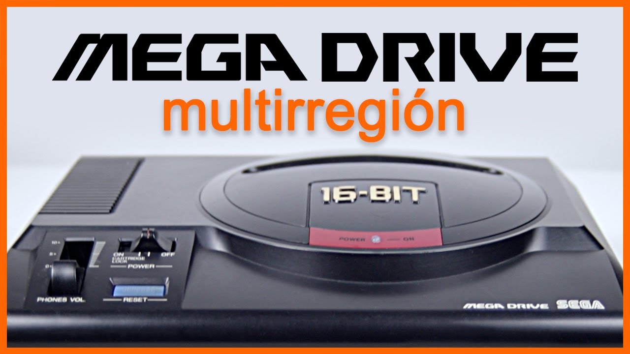 Mi Mega Drive multirregión