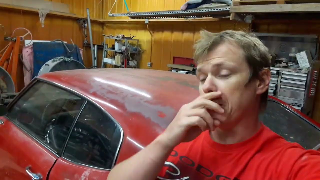 Removing the front fenders on a GM A body. Starting rust repair.