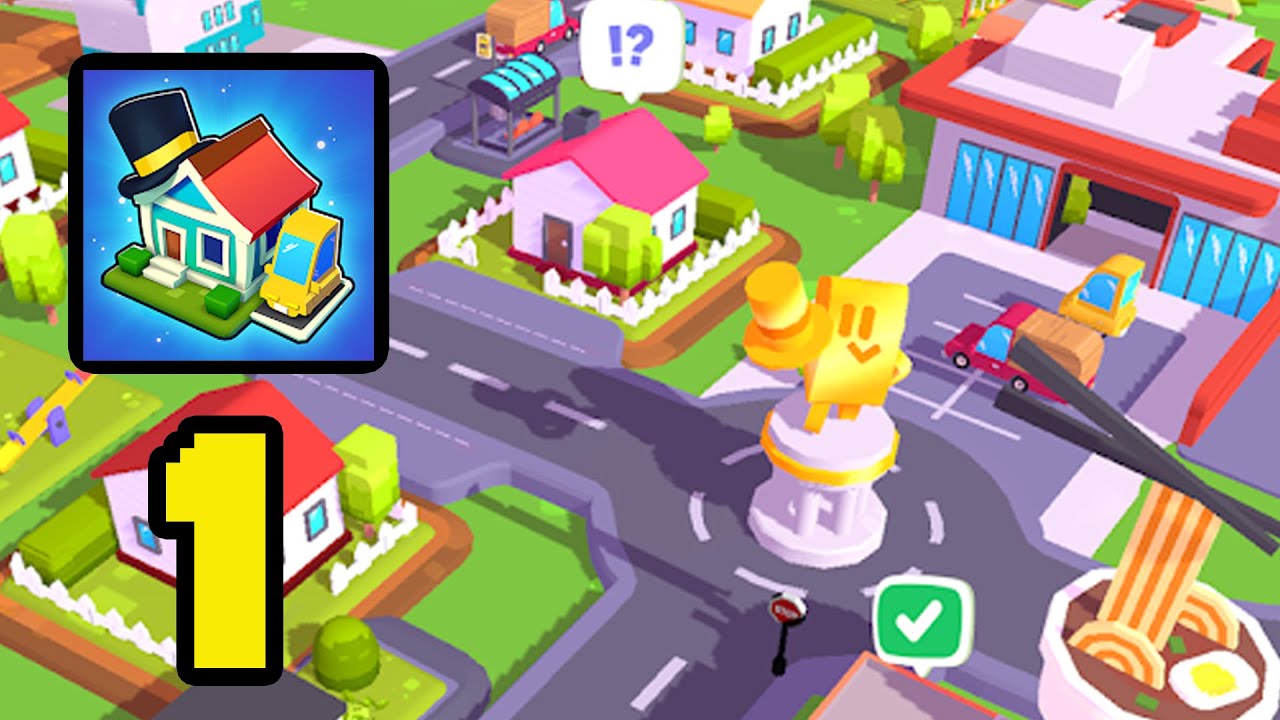 Merge Mayor Idle Village Gameplay Walkthrough Part 1 (Android,IOS)