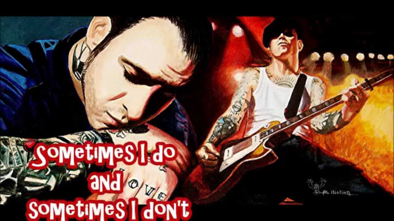 Social Distortion  - Sometimes I Do -  lyrics