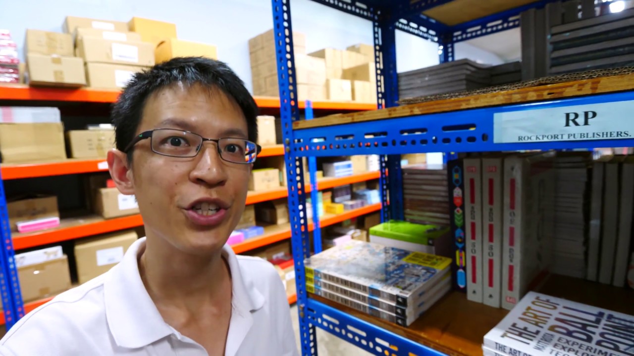 Visiting a Warehouse of Books at APD Singapore's HQ
