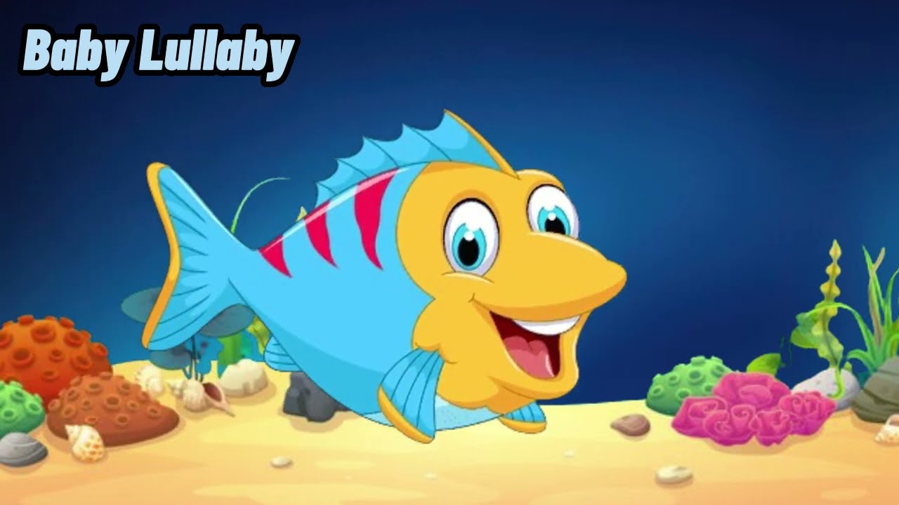 Baby Lullaby. Soothing fishes. Calming Undersea Animation. Aquarium 🐟 💤 Sleep baby