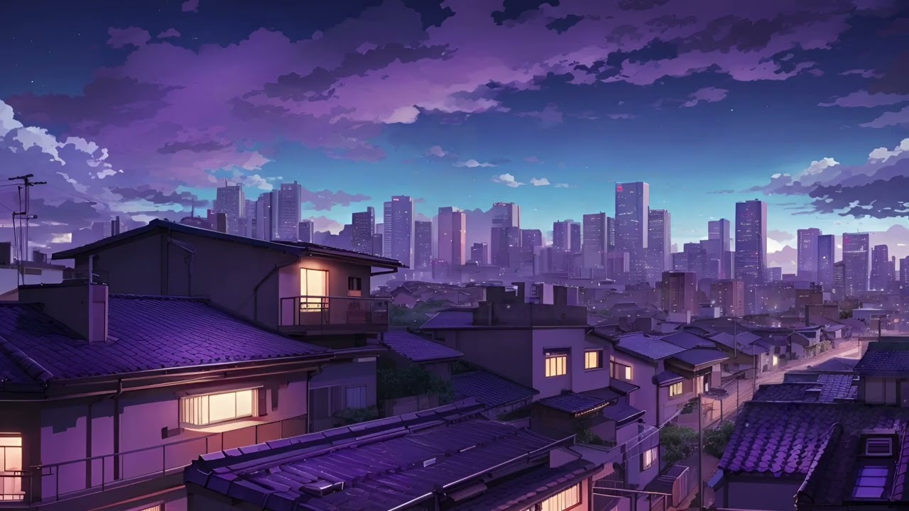 Sleep Soundscape 🌃 Quiet City at Night 4 Hours