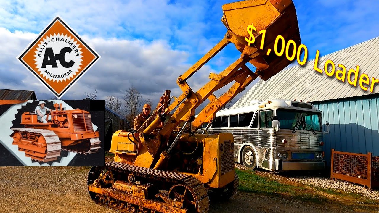 Buying and fixing a $1,000 Allis Chalmers HD 5 loader