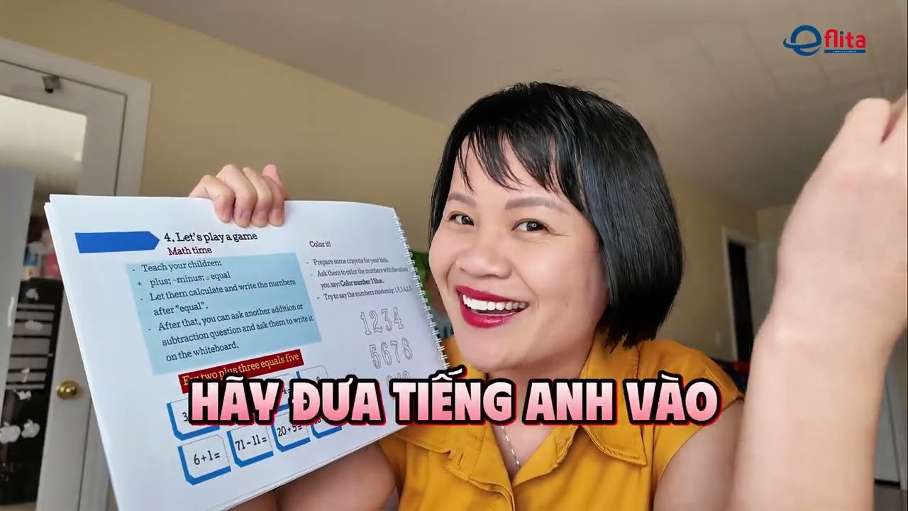 Bộ sách Ebambi giúp con song ngữ tại nhà| Eflita Edu