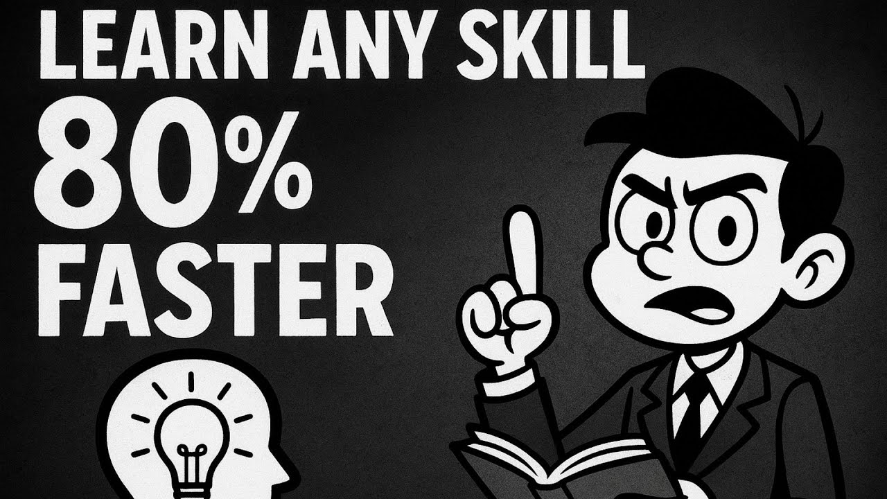 Learn ANY Skill 80% Faster 3 Secrets Smart People Never Tell You