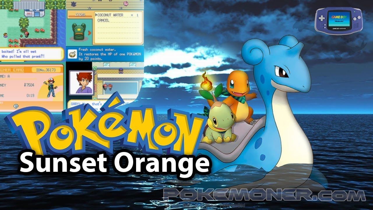 Pokemon Sunset Orange - Gameplay - Download | Pokemoner.com