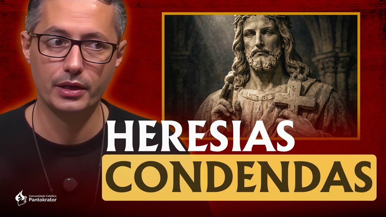 HERESIAS cristológicas CONDENADAS que AINDA APARECEM | Prof. Raphael Tonon