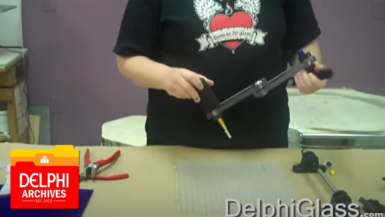 How to Use the Mini Cutters Mate | Delphi Glass