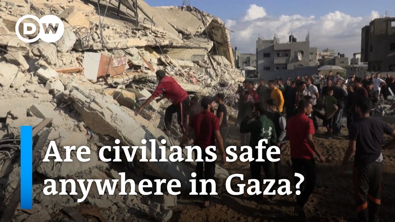 Israel continues striking targets in northern and southern Gaza | DW News