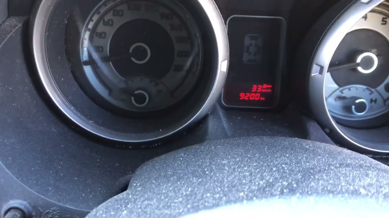 Mitsubishi Pajero engine oil life reset