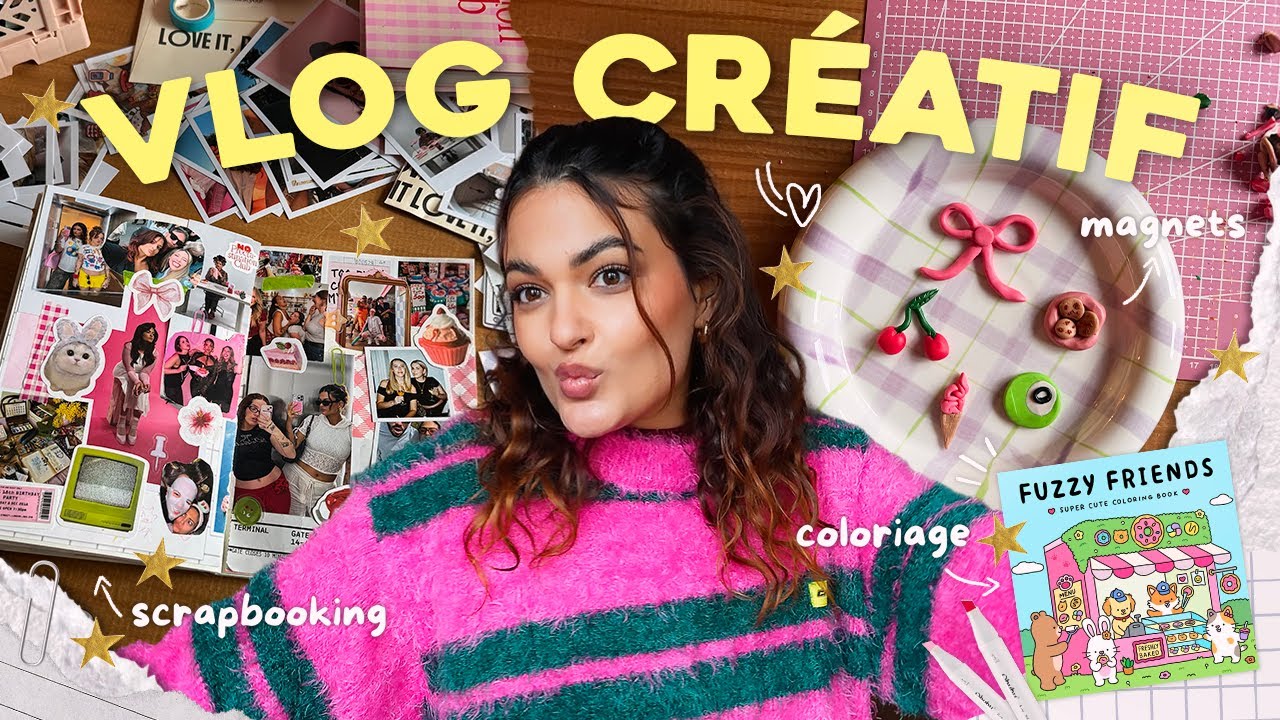 Create with me: DIY magnets, scrapbooking.. *je veux être plus créative!*